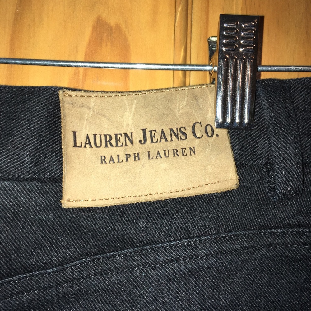 Ralph Lauren Black Jeans